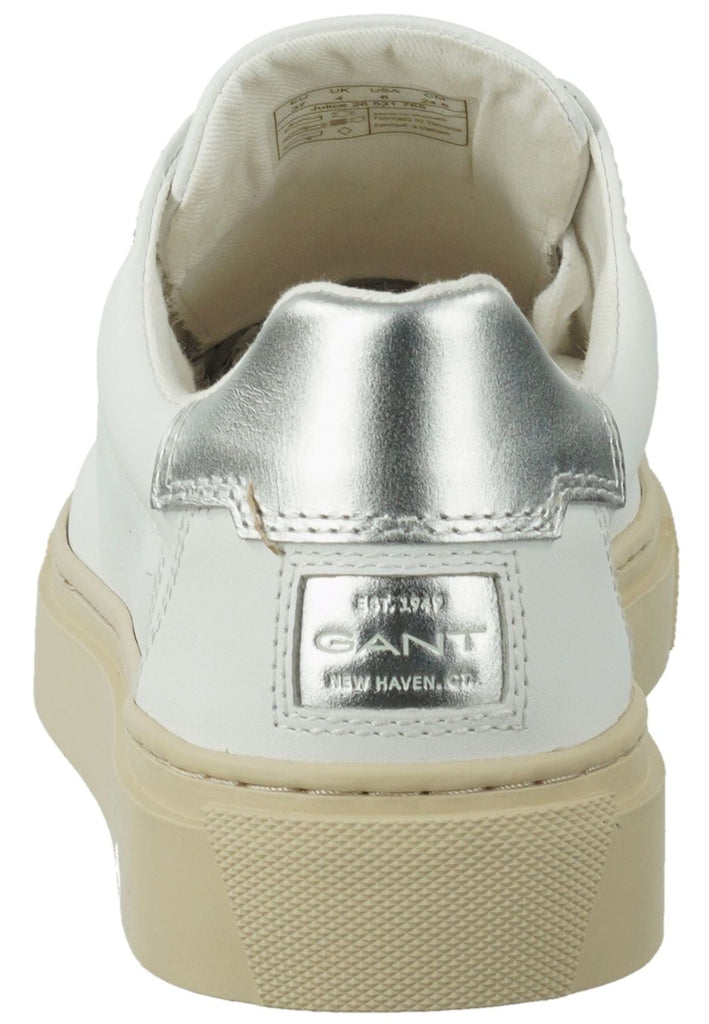 GANT Sneaker Leder Weiß/Silber