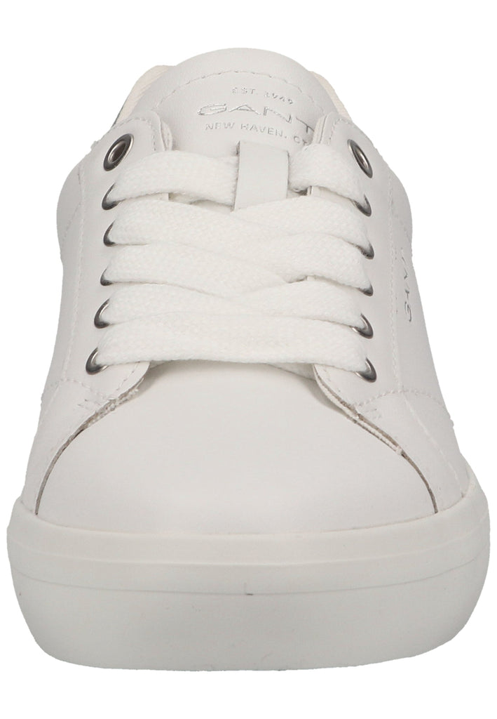 GANT Sneaker Leder Weiß/Silber
