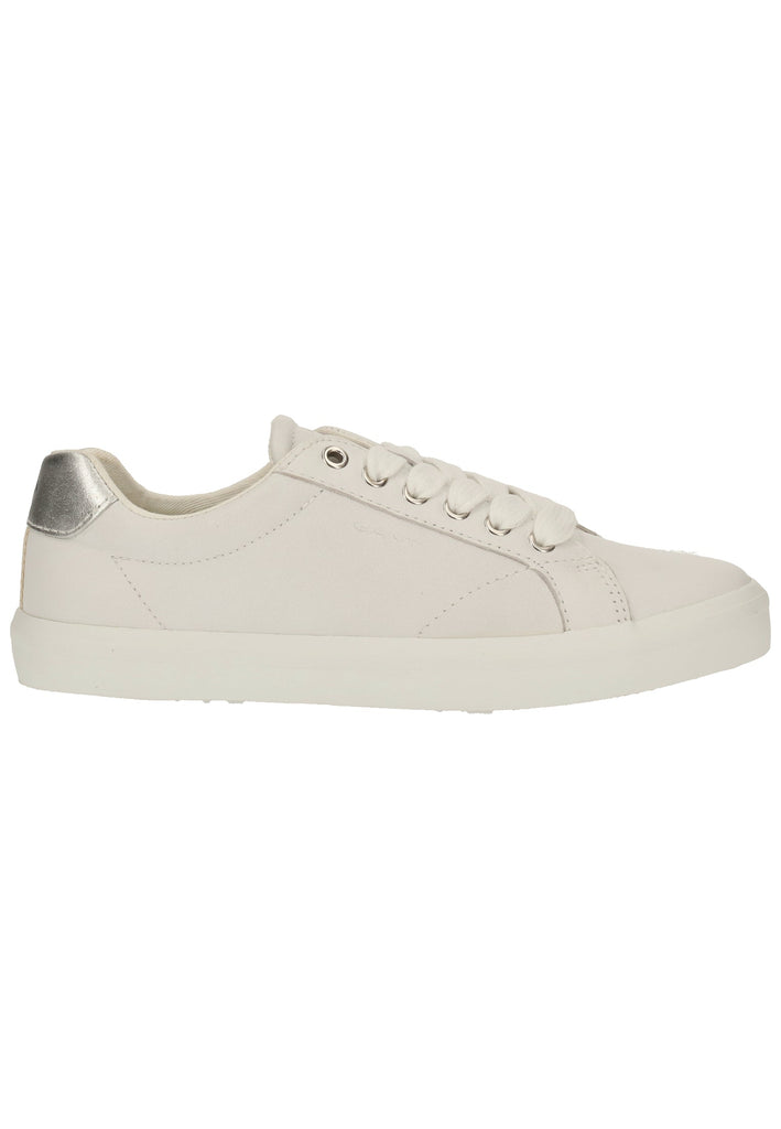 GANT Sneaker Leder Weiß/Silber