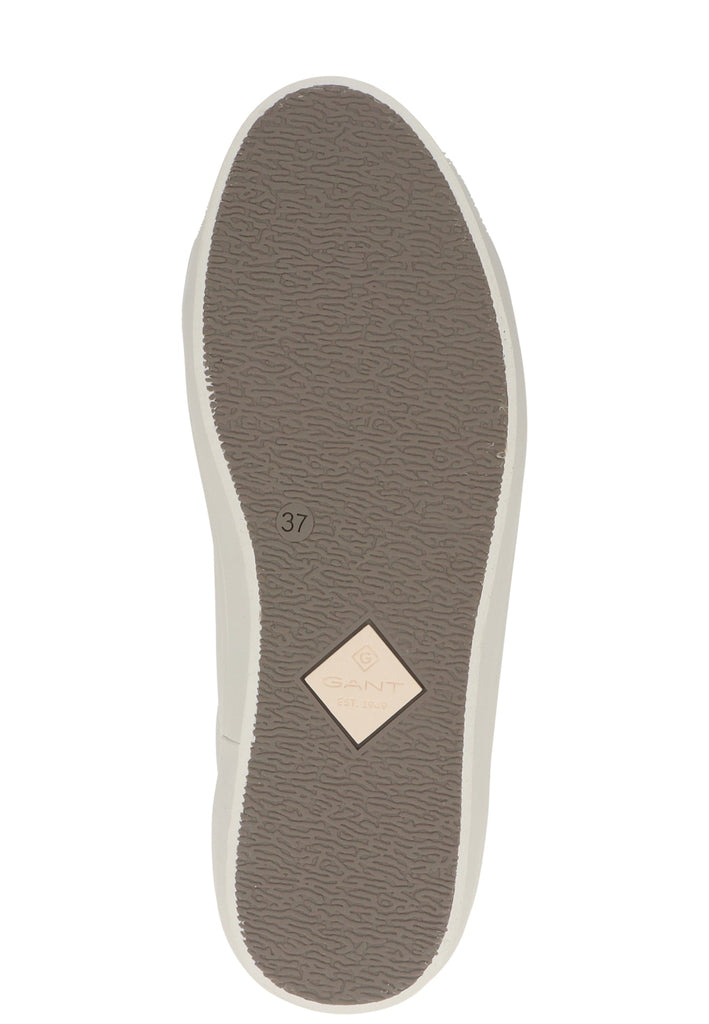 GANT Sneaker Leder Weiß/Silber