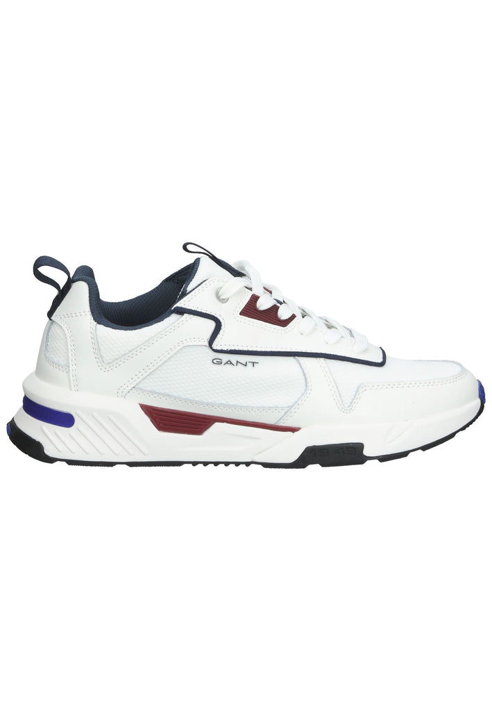 GANT Sneaker Lederimitat/Mesh Weiß/Rot