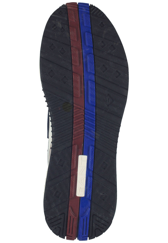 GANT Sneaker Lederimitat/Mesh Weiß/Rot