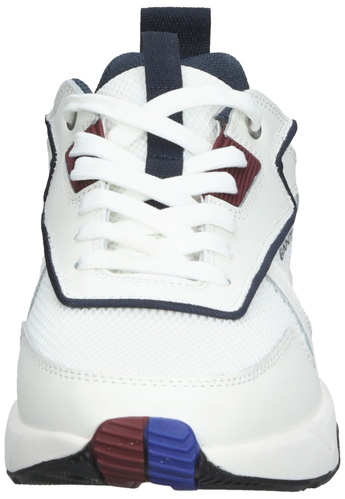 GANT Sneaker Lederimitat/Mesh Weiß/Rot