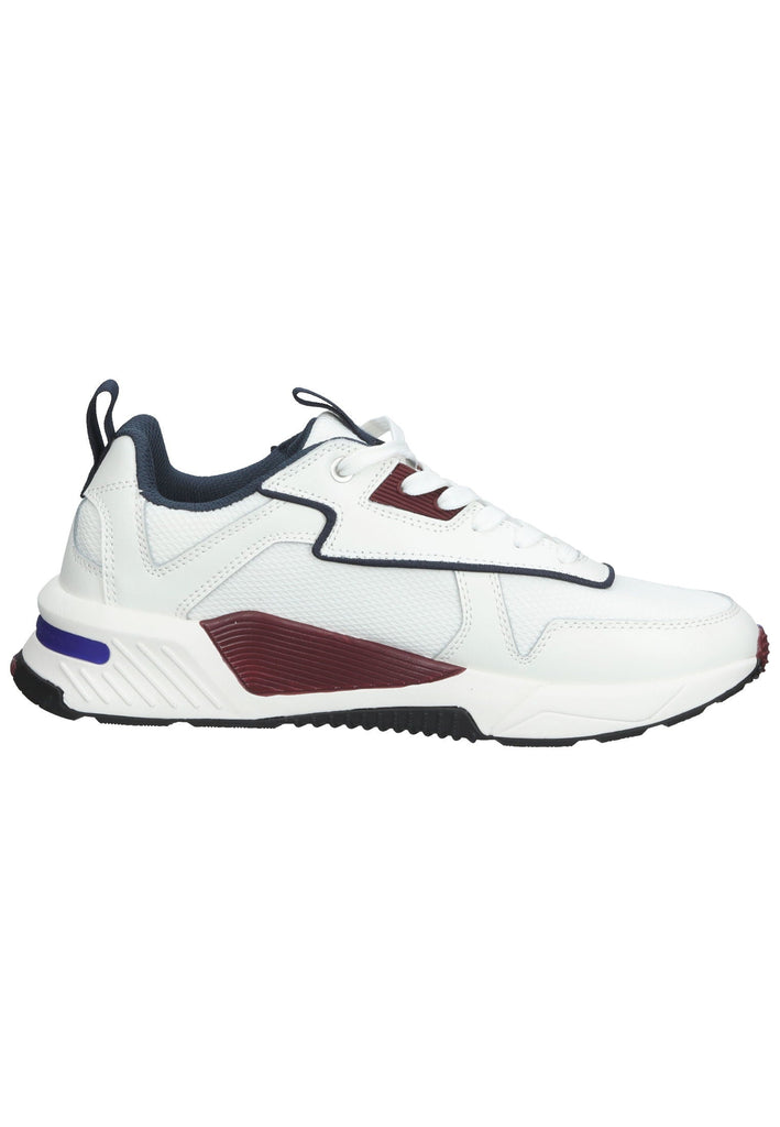 GANT Sneaker Lederimitat/Mesh Weiß/Rot