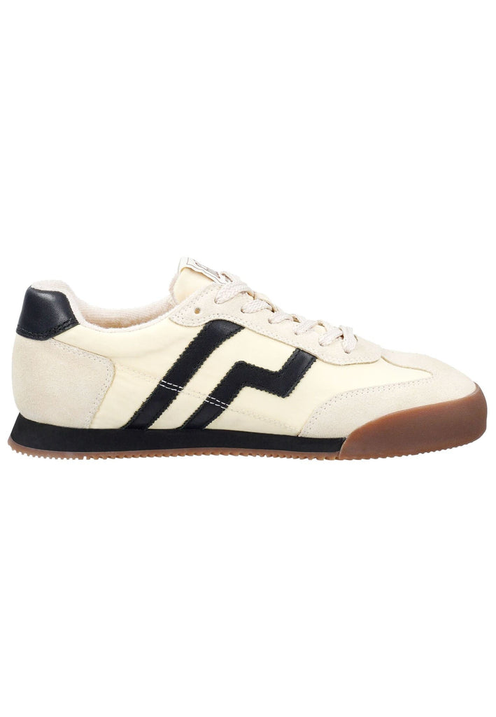 GANT Sneaker Lederimitat/Textil Beige/Schwarz