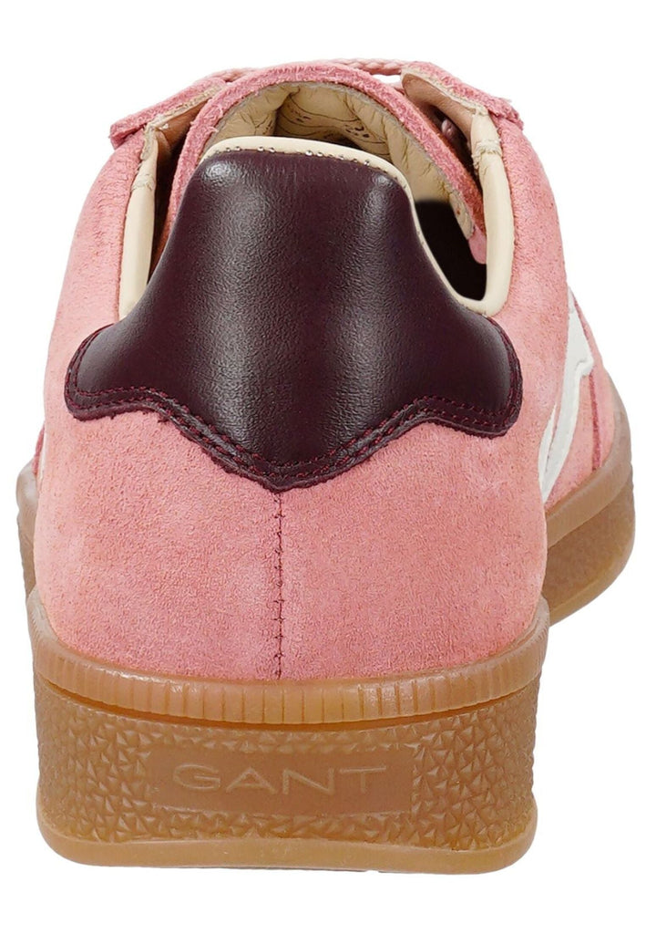 GANT Sneaker Lederimitat/Textil Pink/Weiß