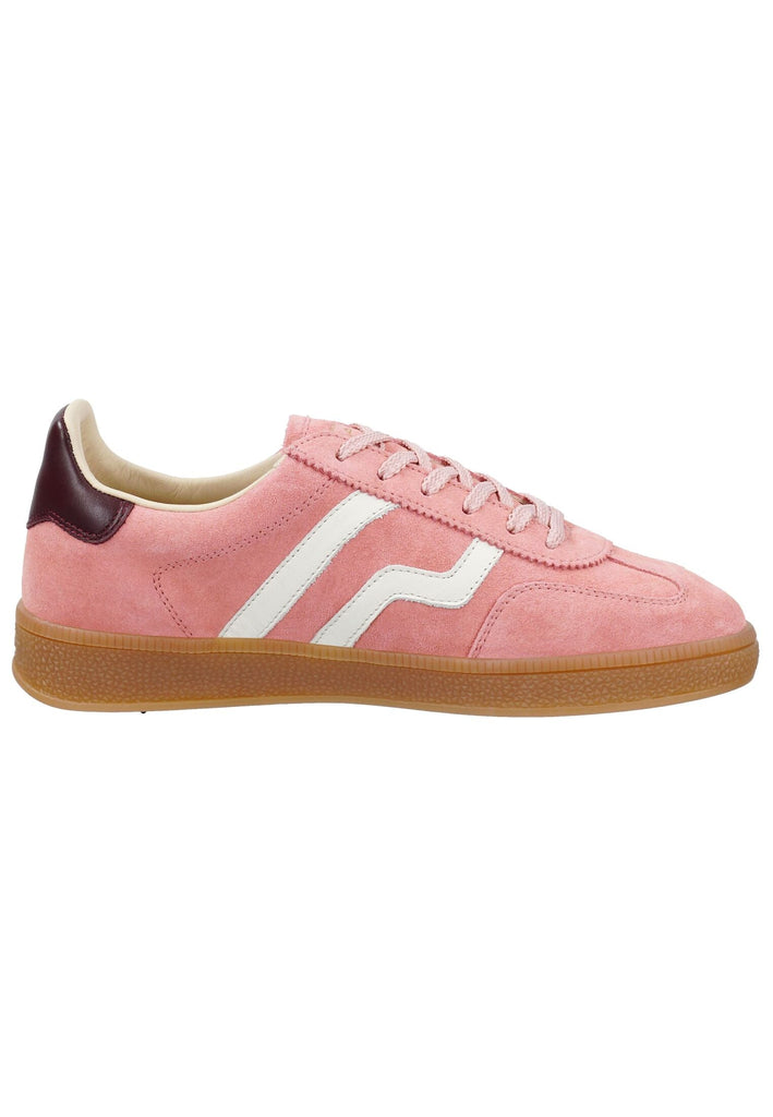 GANT Sneaker Lederimitat/Textil Pink/Weiß