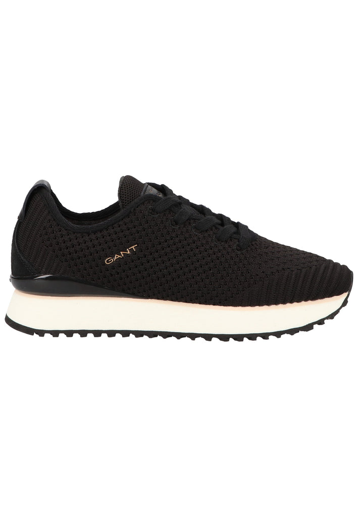 GANT Sneaker Lederimitat/Textil Schwarz