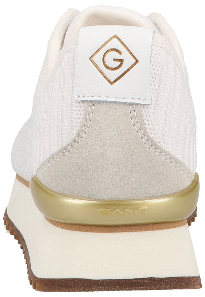 GANT Sneaker Lederimitat/Textil Weiß
