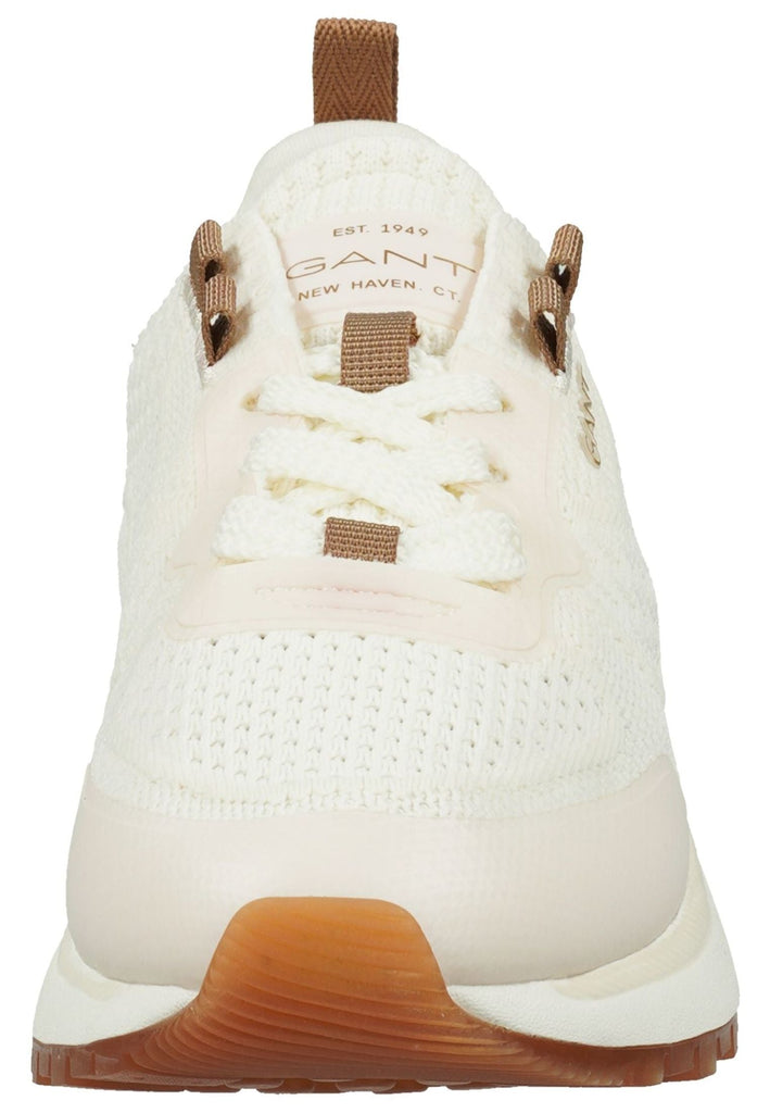 GANT Sneaker Lederimitat/Textil Weiß