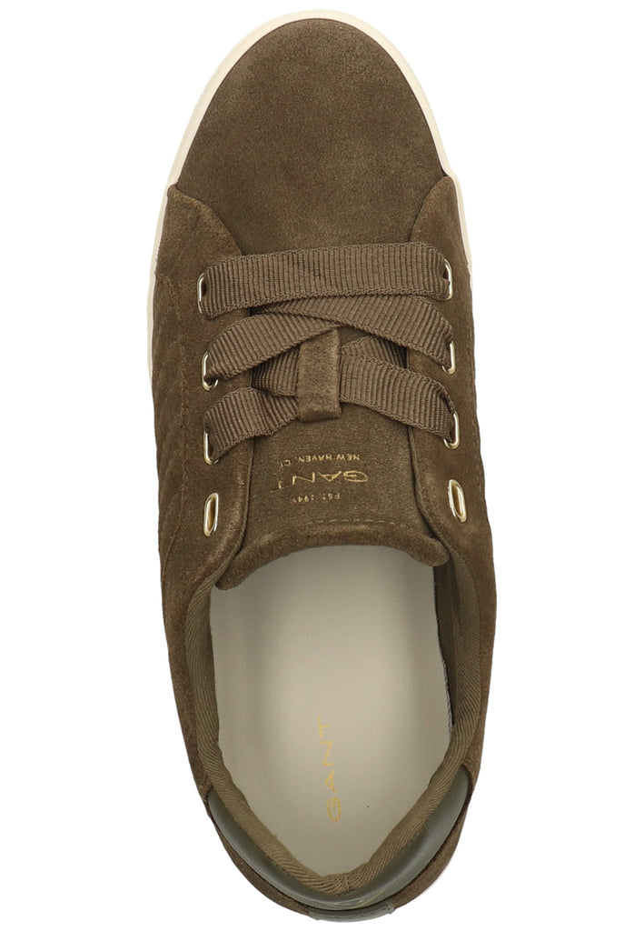 GANT Sneaker Nubukleder Olive