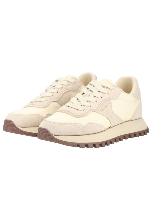 GANT Sneaker Nubukleder/Textil Beige
