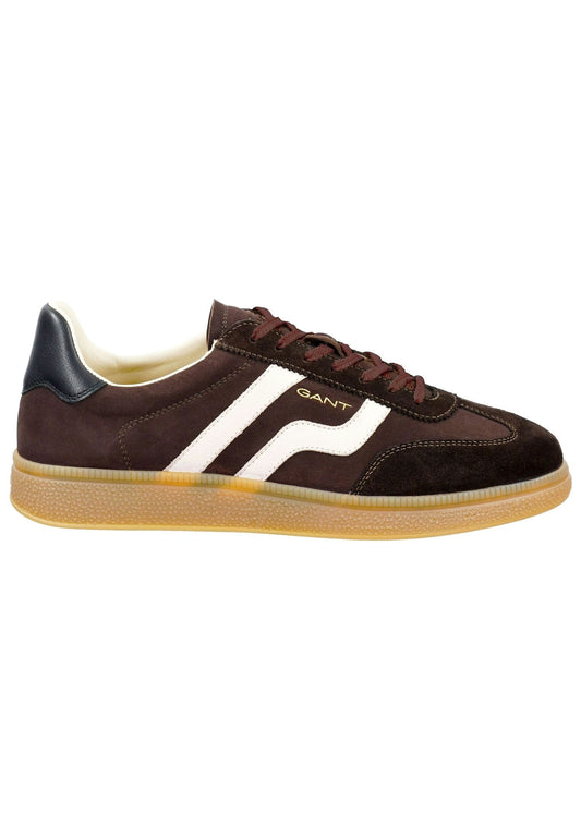GANT Sneaker Nubukleder/Textil Dunkelbraun