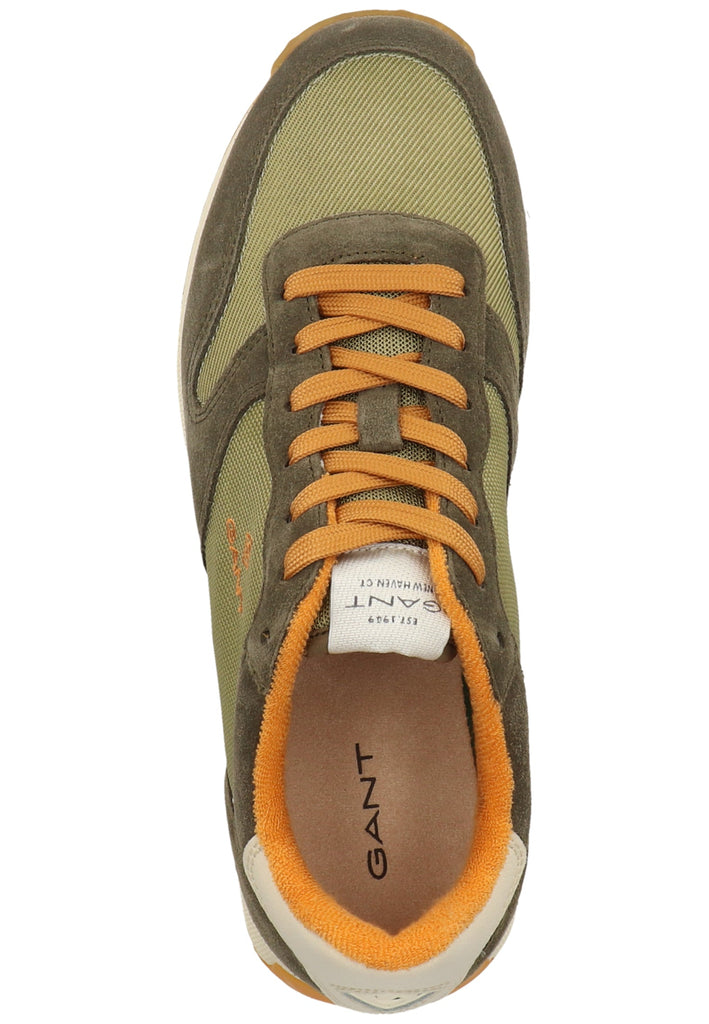 GANT Sneaker Nubukleder/Textil Dunkelgrün