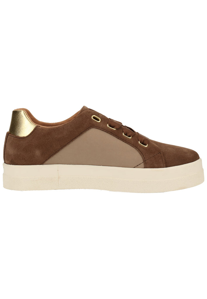 GANT Sneaker Nubukleder/Textil Mittelbraun