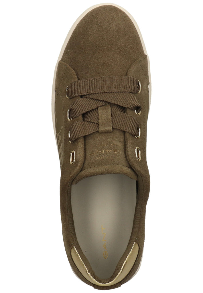 GANT Sneaker Nubukleder/Textil Olive