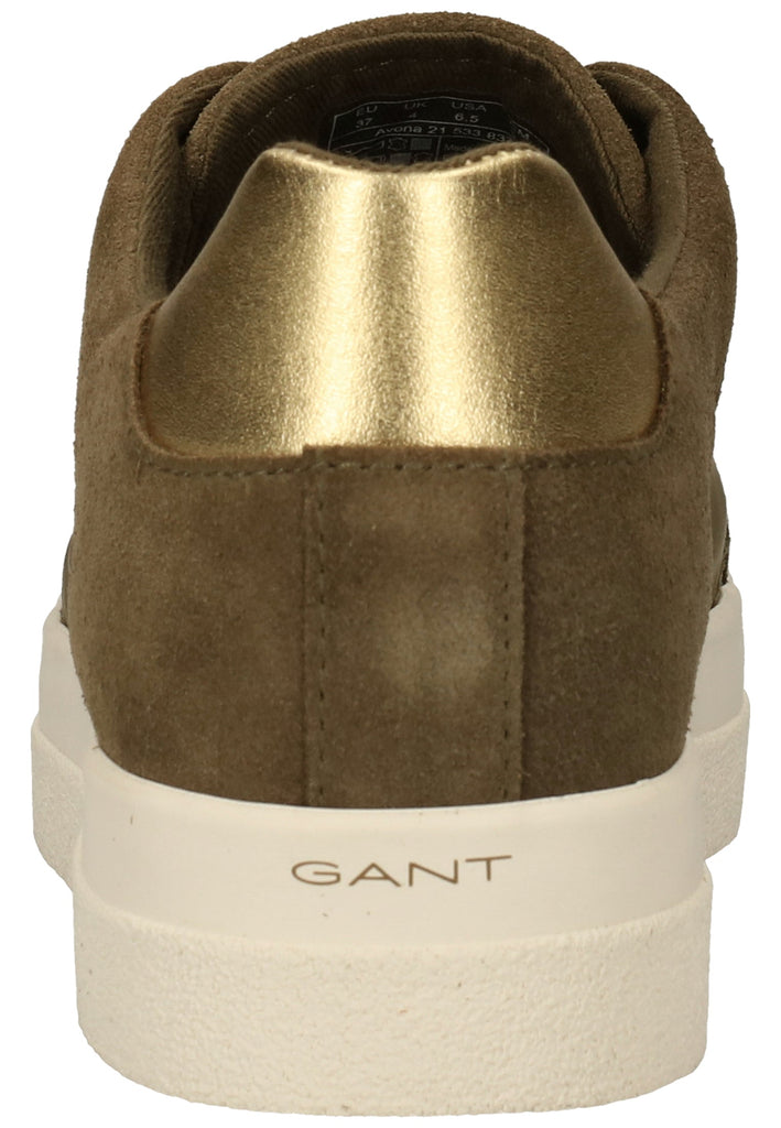 GANT Sneaker Nubukleder/Textil Olive