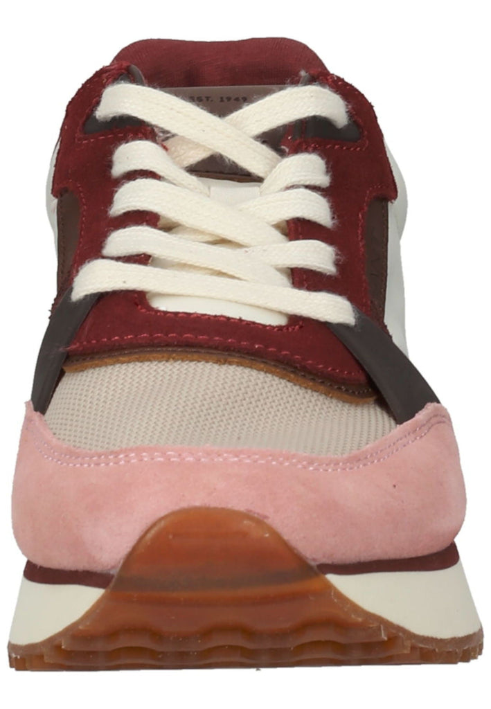 GANT Sneaker Nubukleder/Textil Rosa/Weiß