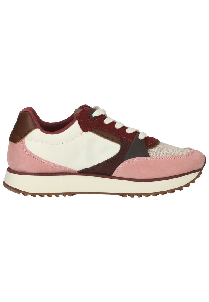 GANT Sneaker Nubukleder/Textil Rosa/Weiß