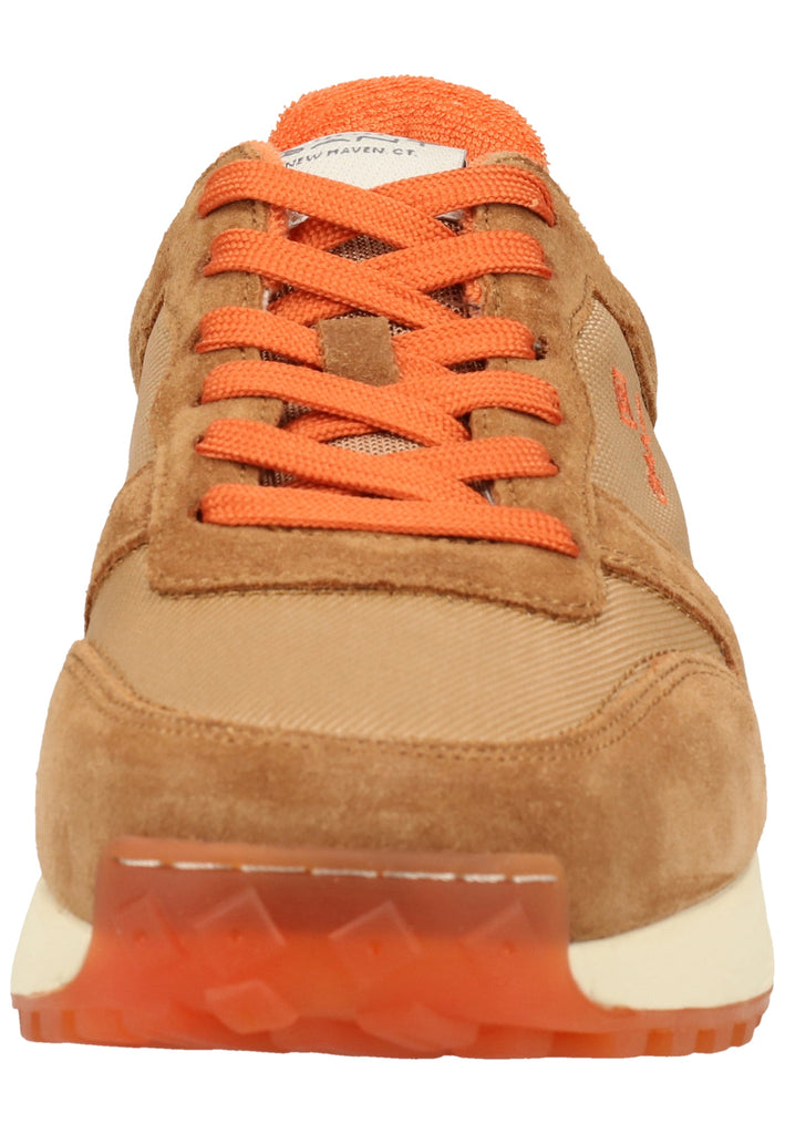 GANT Sneaker Nubukleder/Textil Tobacco
