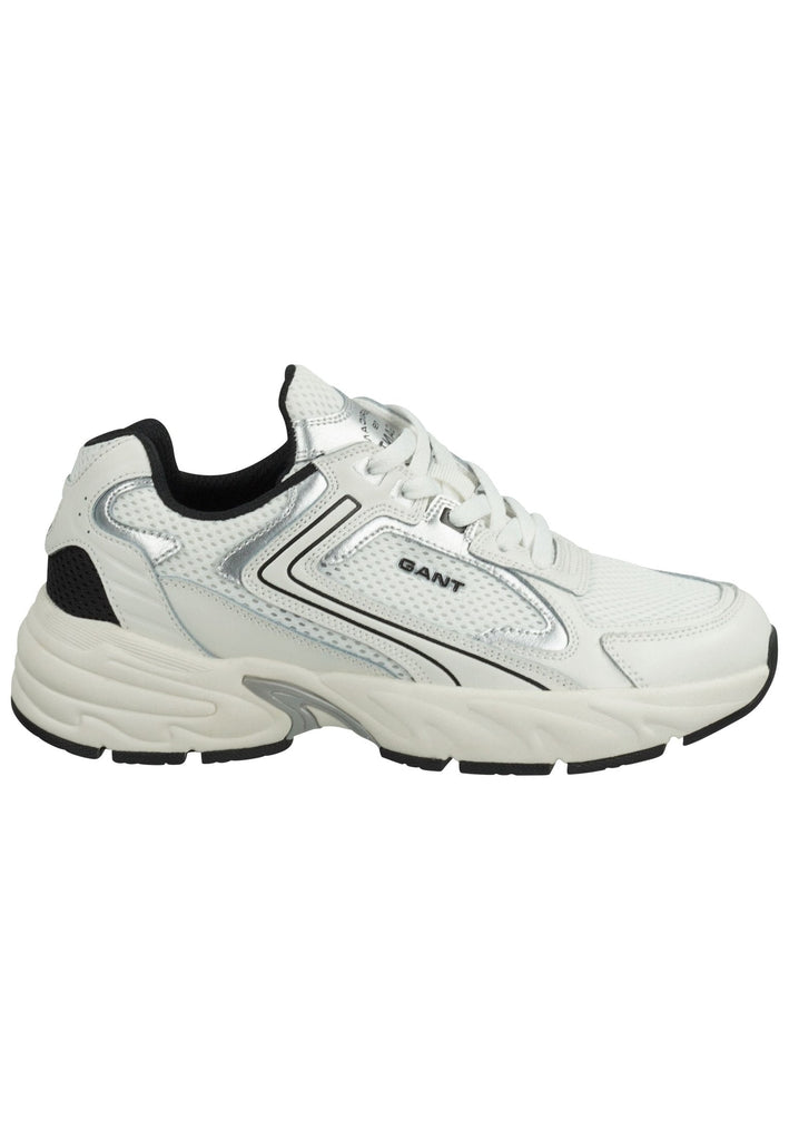 GANT Sneaker Textil Weiß/Schwarz