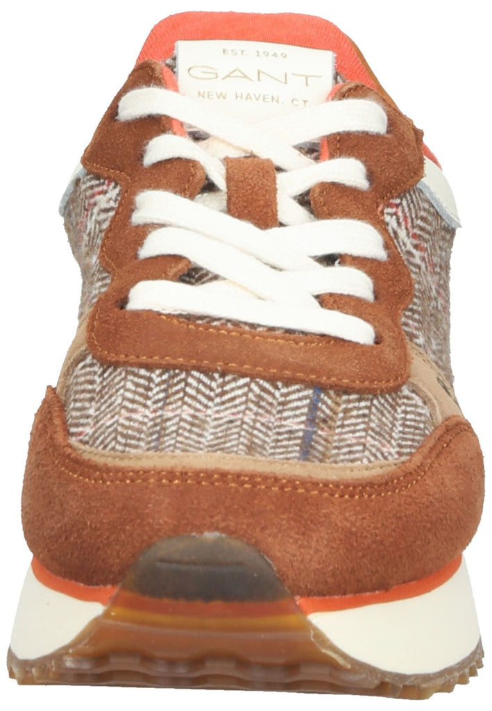 GANT Sneaker Veloursleder Braun/Orange