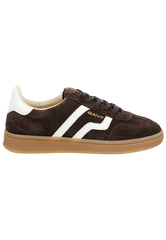 GANT Sneaker Veloursleder Braun/Weiß