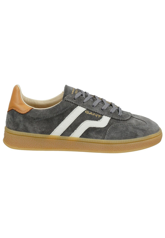 GANT Sneaker Veloursleder Grau/Weiß