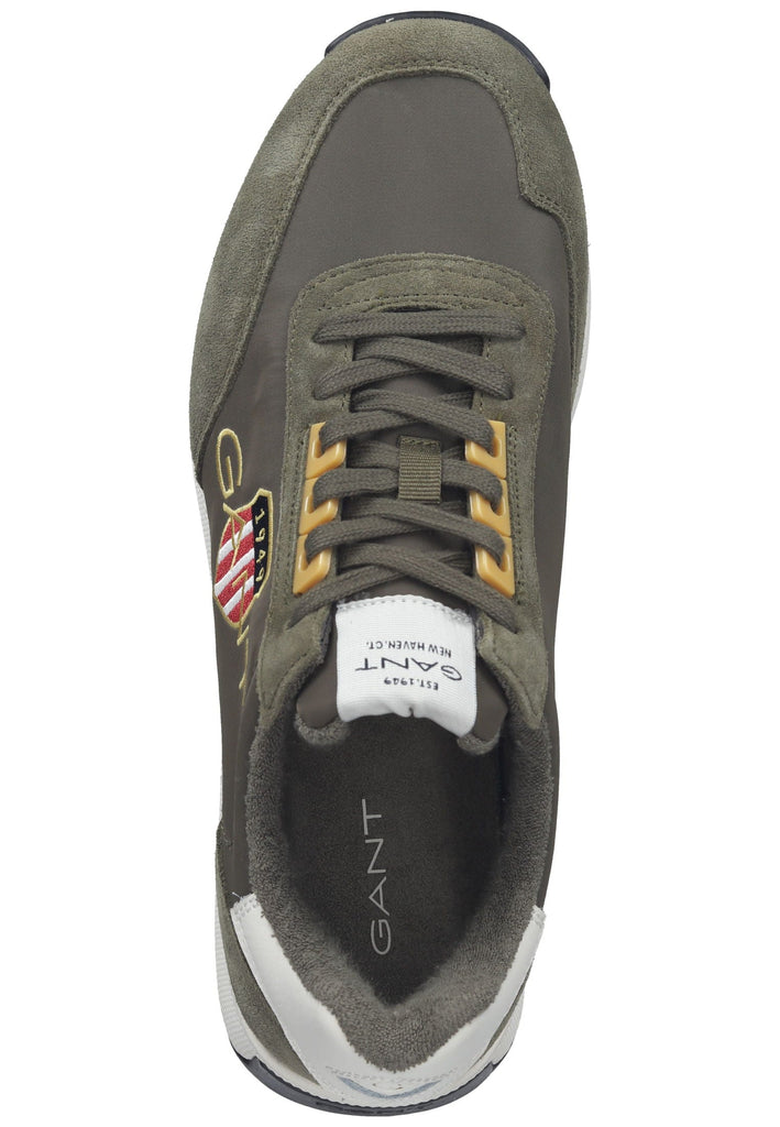 GANT Sneaker Veloursleder Grün/Schwarz