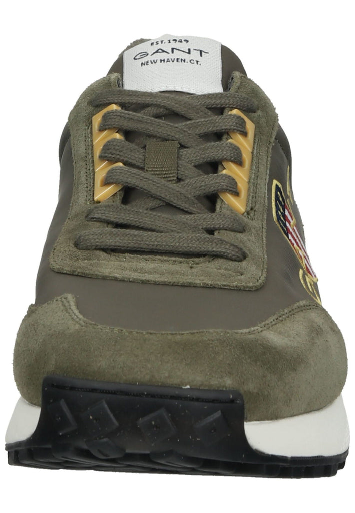 GANT Sneaker Veloursleder Grün/Schwarz