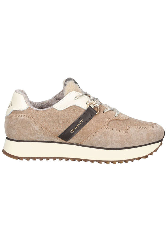 GANT Sneaker Veloursleder Hellbraun