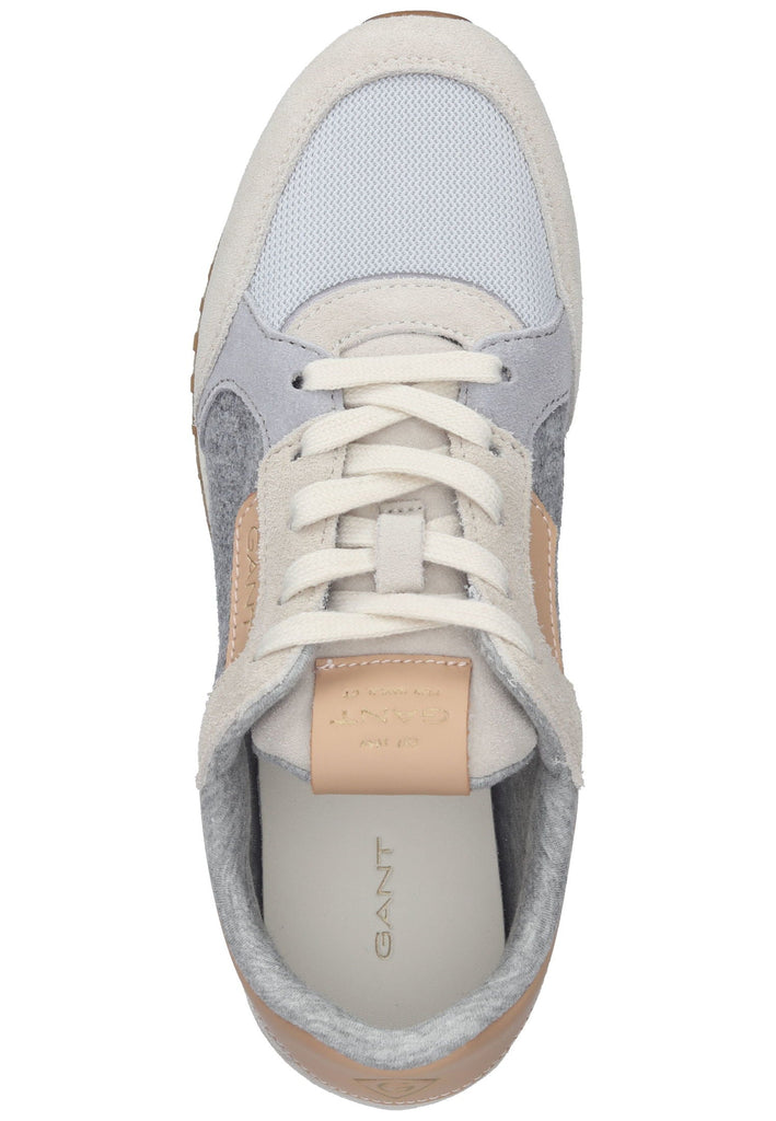 GANT Sneaker Veloursleder/Mesh Beige/Grau