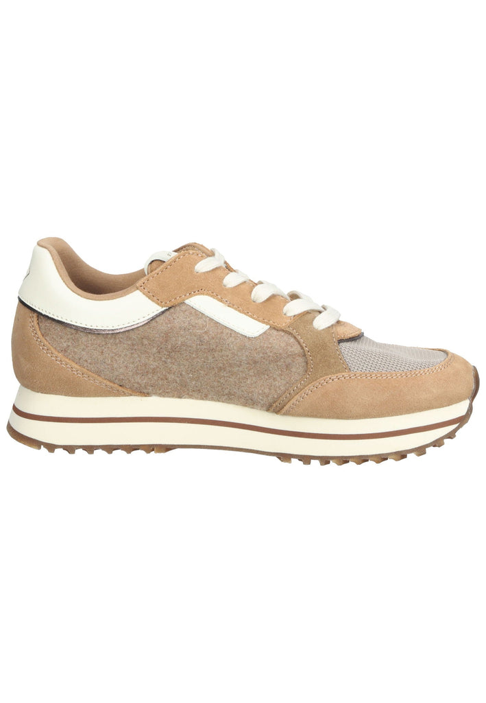 GANT Sneaker Veloursleder/Mesh Dunkelbraun/Beige
