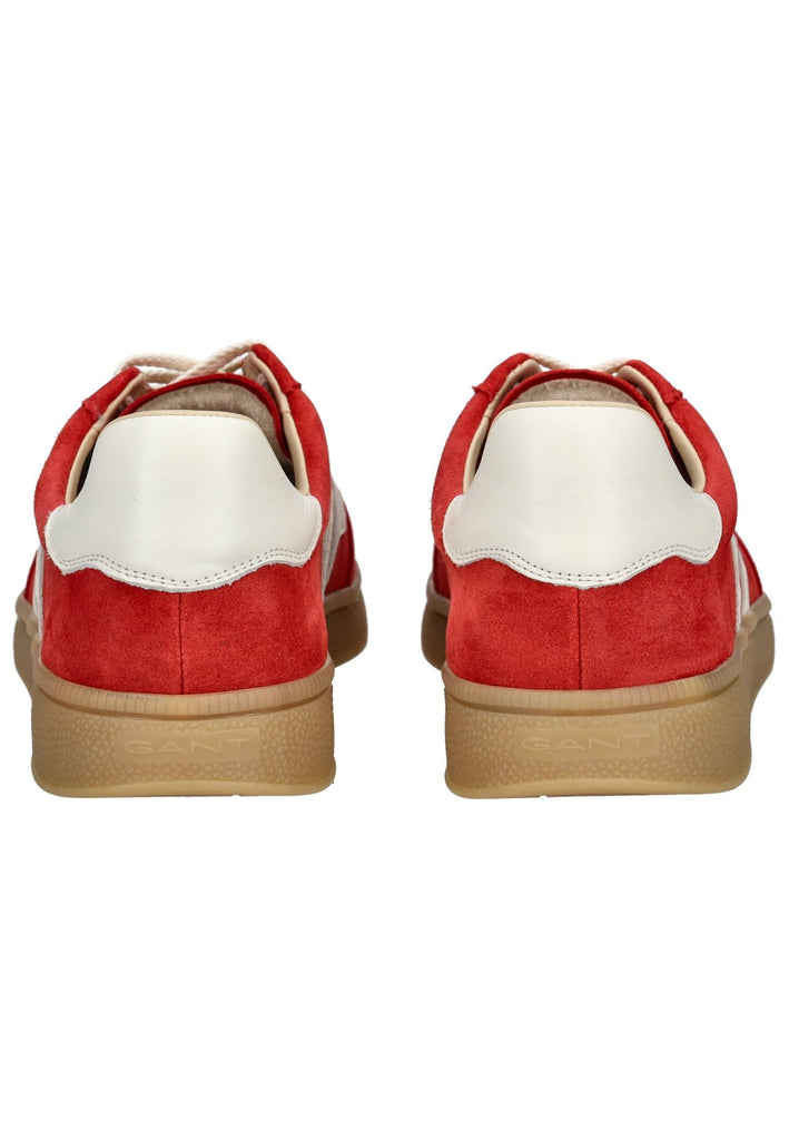 GANT Sneaker Veloursleder Rot/Weiß