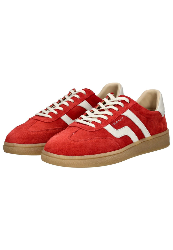GANT Sneaker Veloursleder Rot/Weiß