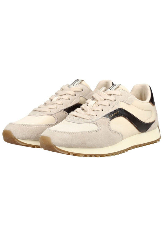GANT Sneaker Veloursleder/Textil Beige/Braun