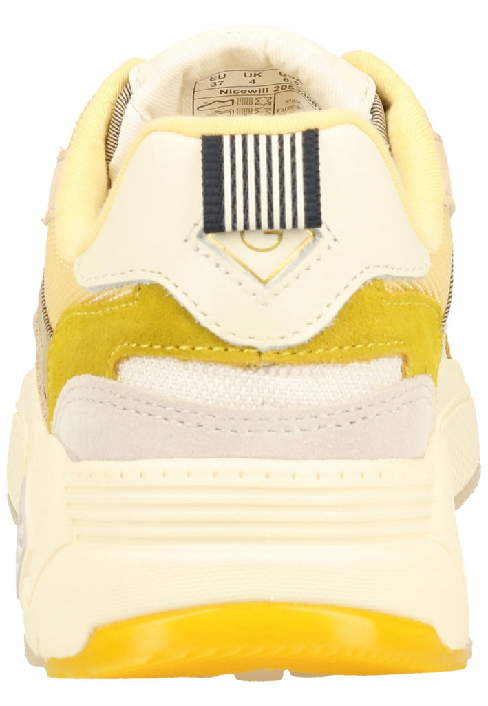 GANT Sneaker Veloursleder/Textil Beige/Gelb