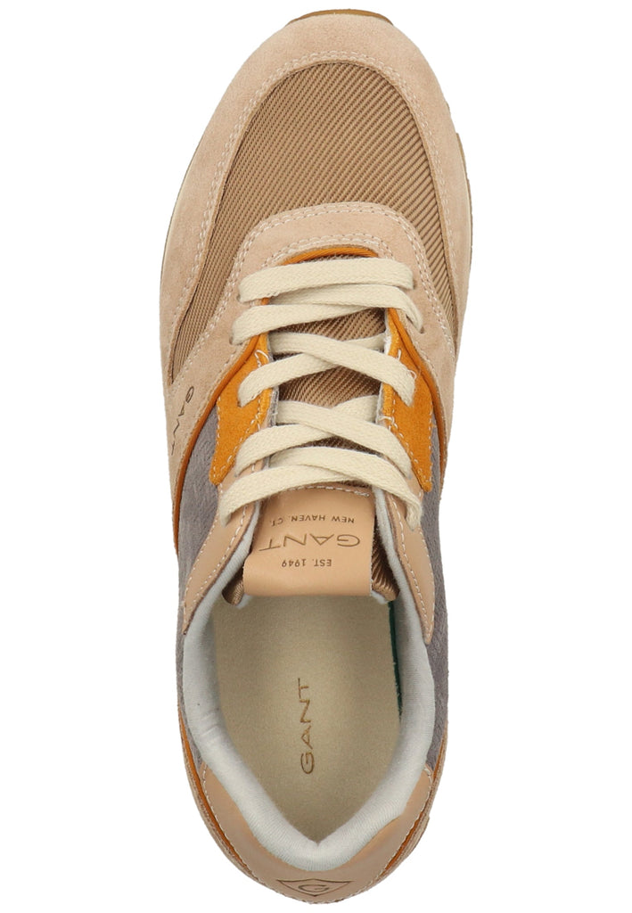 GANT Sneaker Veloursleder/Textil Beige/Grau