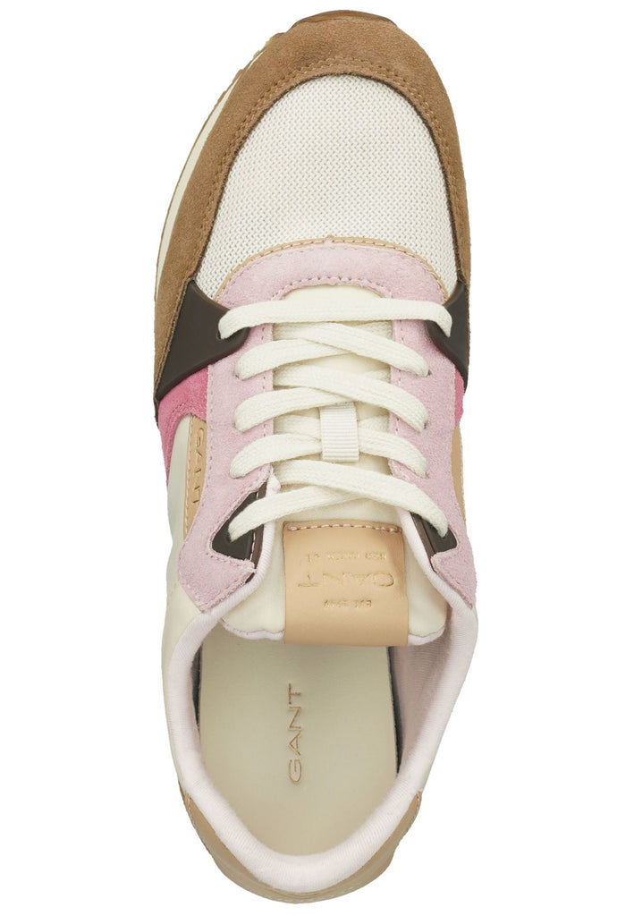 GANT Sneaker Veloursleder/Textil Braun/Rosa