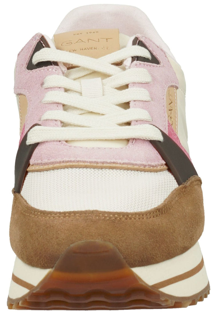 GANT Sneaker Veloursleder/Textil Braun/Rosa
