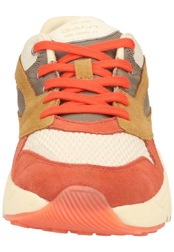 GANT Sneaker Veloursleder/Textil Coral/Weiß