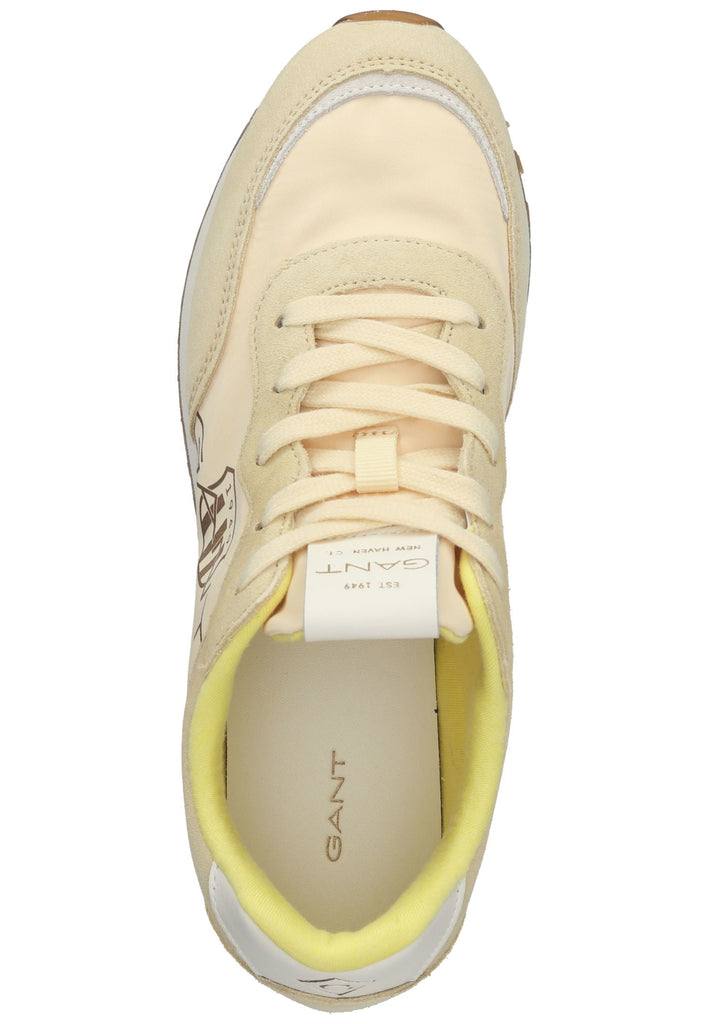 GANT Sneaker Veloursleder/Textil Gelb