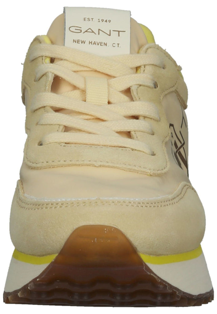 GANT Sneaker Veloursleder/Textil Gelb