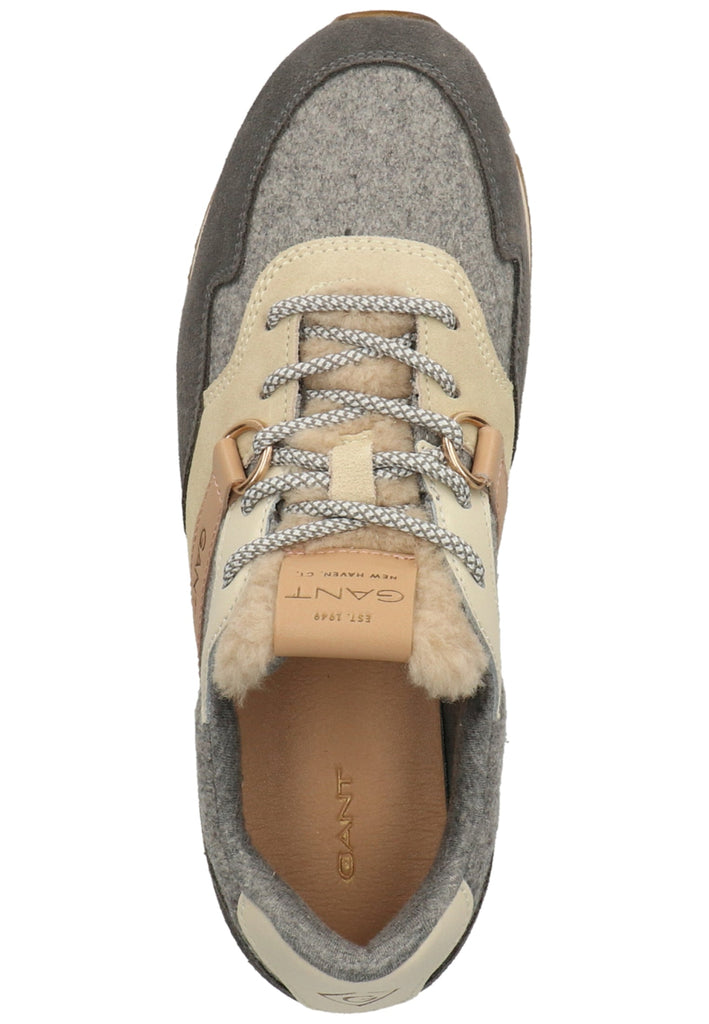 GANT Sneaker Veloursleder/Textil Grau