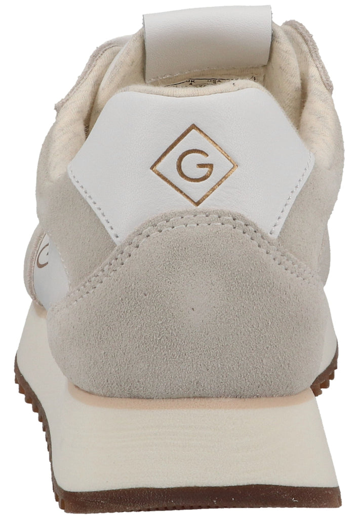 GANT Sneaker Veloursleder/Textil Weiß kombi