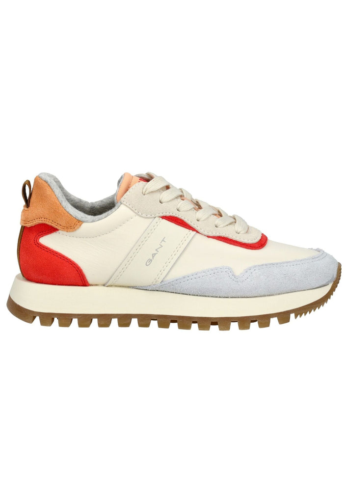 GANT Sneaker Veloursleder Weiß/Blau