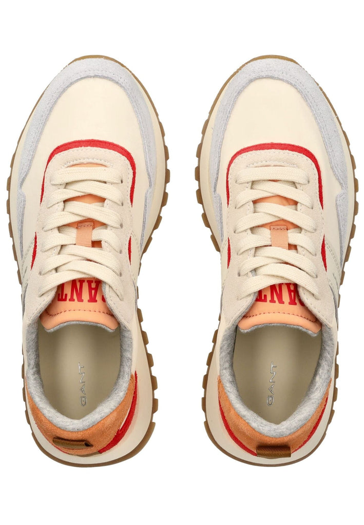 GANT Sneaker Veloursleder Weiß/Blau