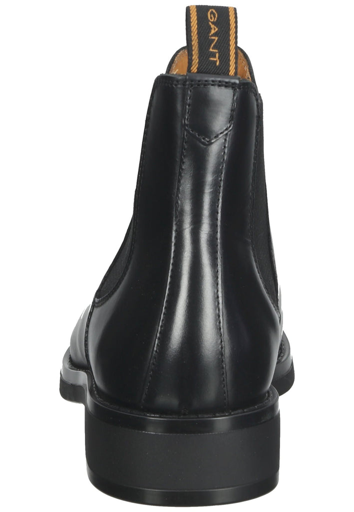 GANT Stiefelette Glattleder Schwarz