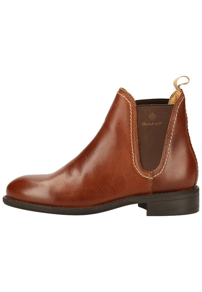 GANT Stiefelette Leder Cognac