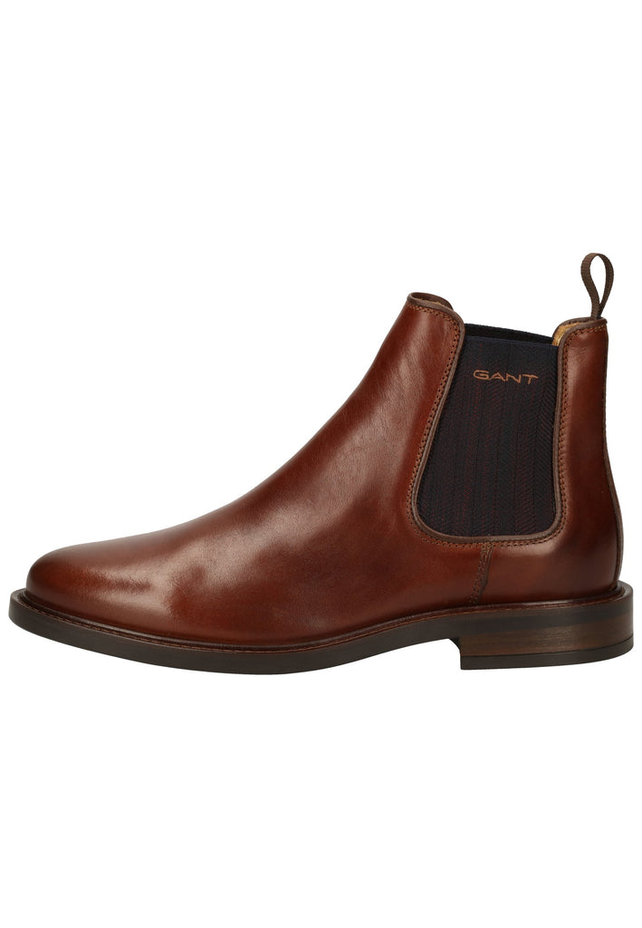 GANT Stiefelette Leder Cognac